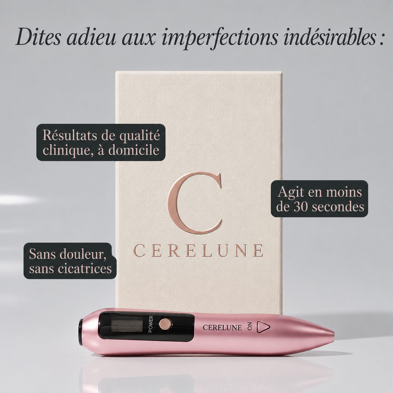 Nettéa™ — Le stylo qui affine visiblement le grain de peau