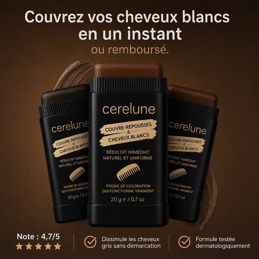 Stick Couvre-Racines — Cheveux Blancs & Repousses