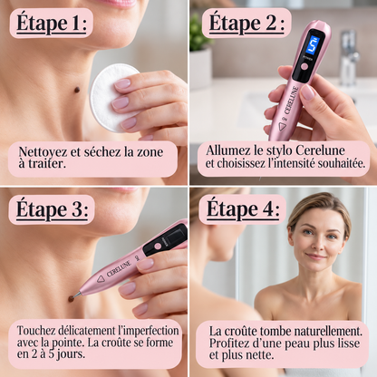 Nettéa™ — Le stylo qui affine visiblement le grain de peau