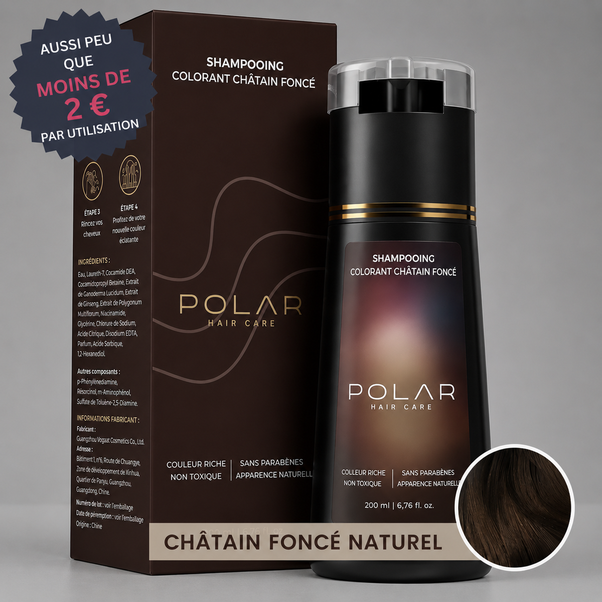 Shampooing Colorant Instantané