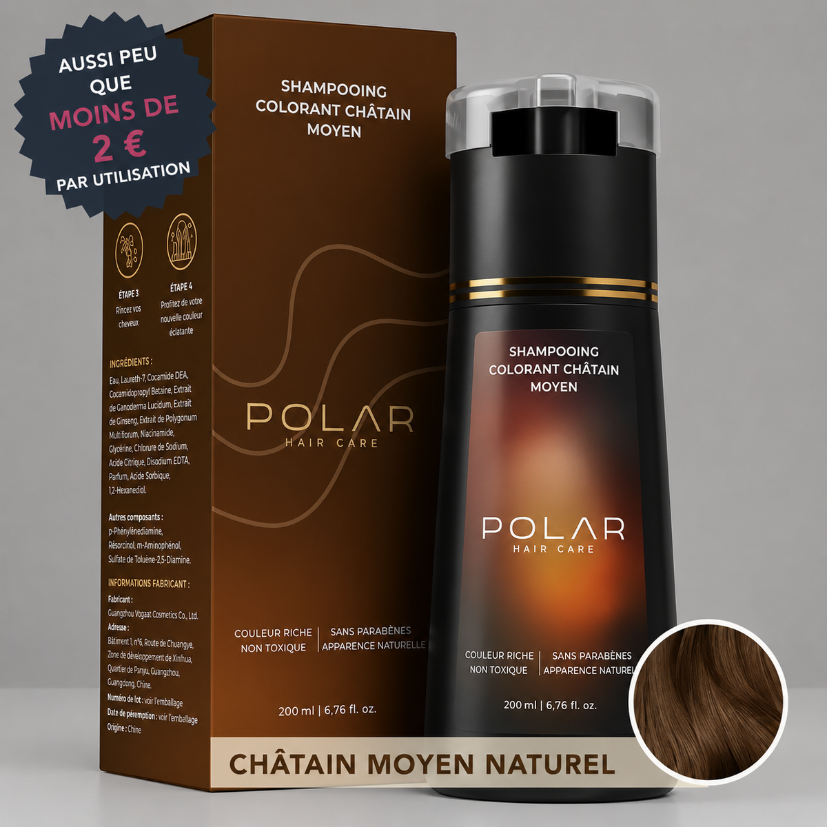 Shampooing Colorant Instantané
