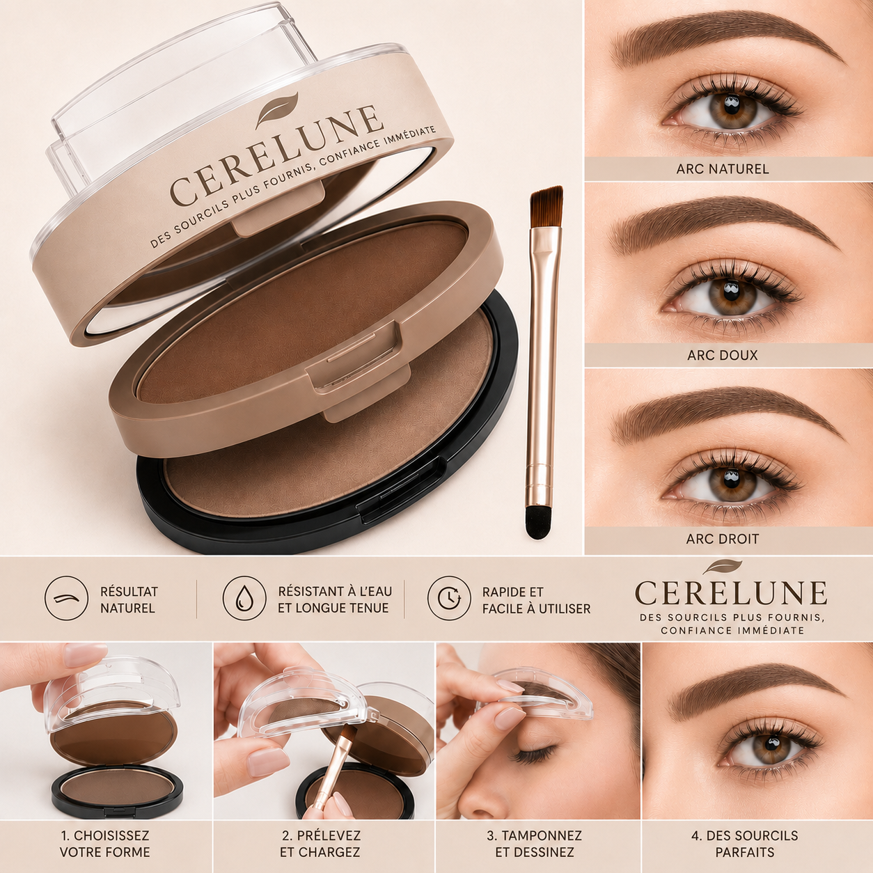 Sourciléa™ — Des sourcils parfaits en 5 secondes