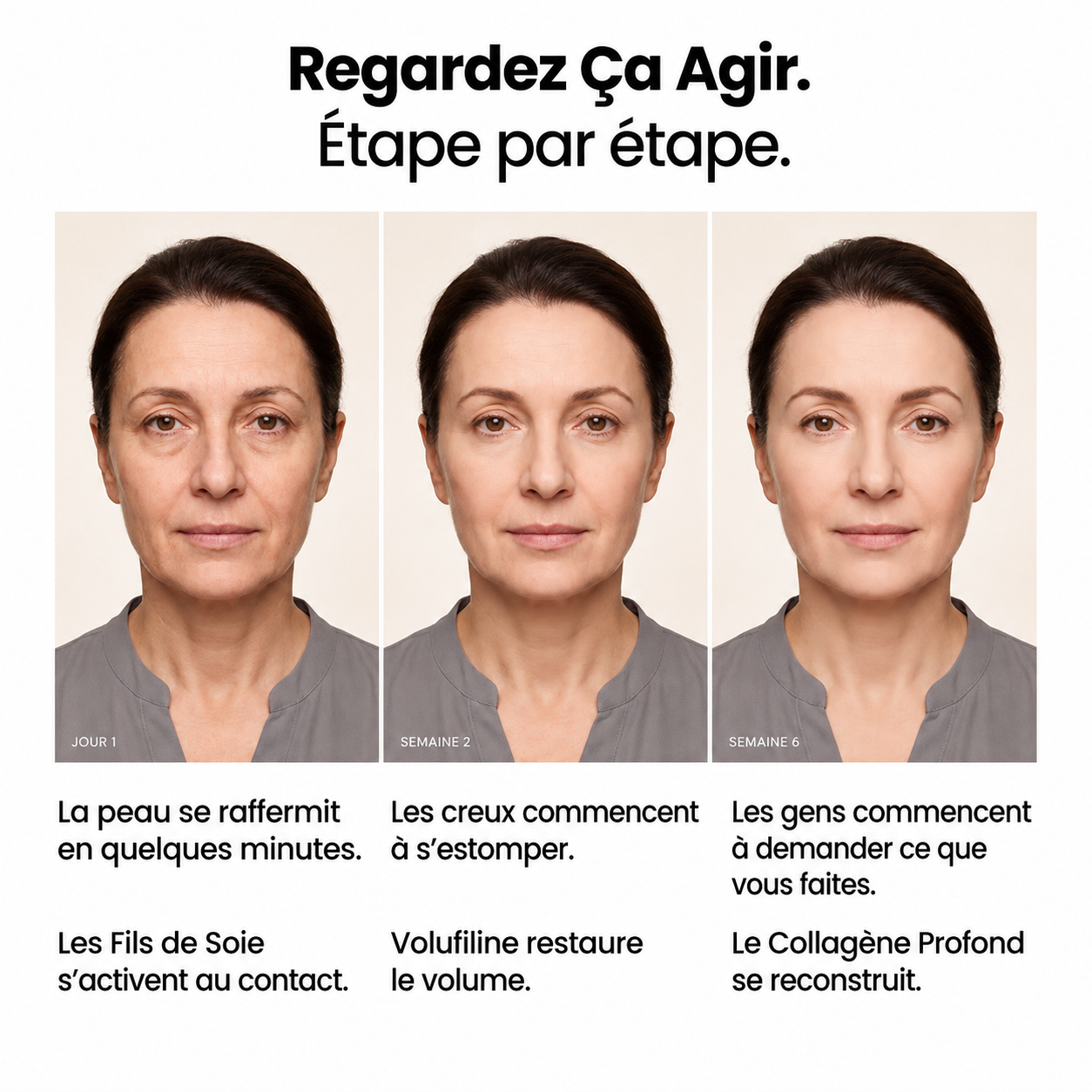 Ampoule Lift Coréenne | Peau Visiblement Plus Ferme