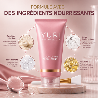 Masque de Nuit Enveloppant au Collagène