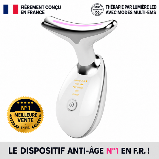 Appareil Lifting Visage & Cou — LED & EMS
