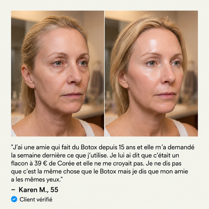 Ampoule Lift Coréenne | Peau Visiblement Plus Ferme