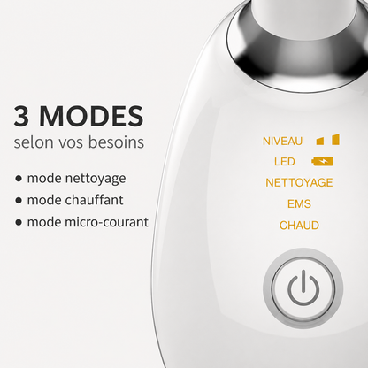 Appareil Lifting Visage & Cou — LED & EMS