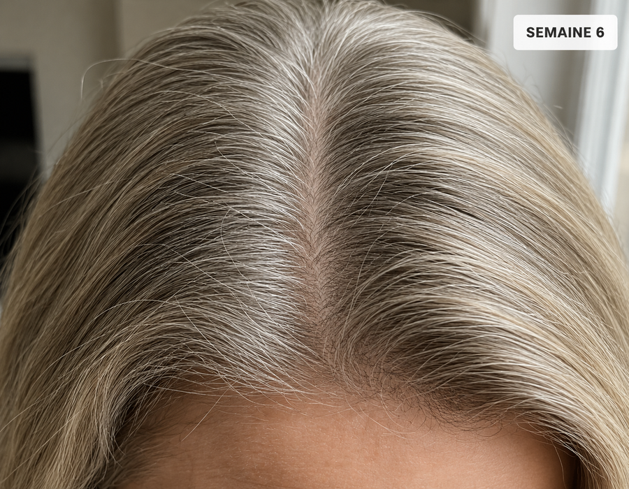 Before - De nouveaux cheveux apparaissent