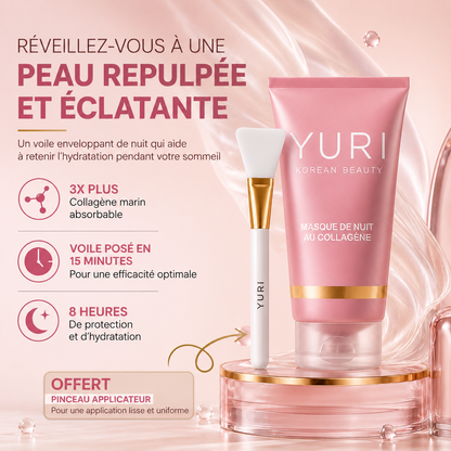 Masque de Nuit Enveloppant au Collagène