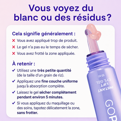Gel Liftant Instantané — Contour des Yeux