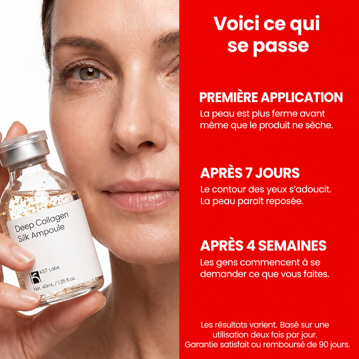 Ampoule Lift Coréenne | Peau Visiblement Plus Ferme
