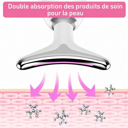 Appareil Lifting Visage & Cou — LED & EMS
