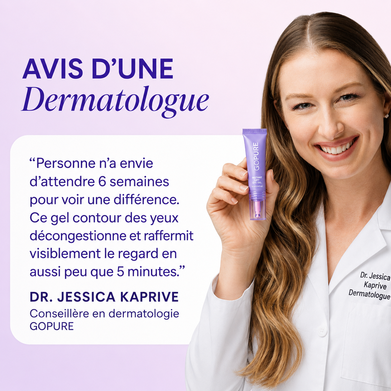 Gel Liftant Instantané — Contour des Yeux