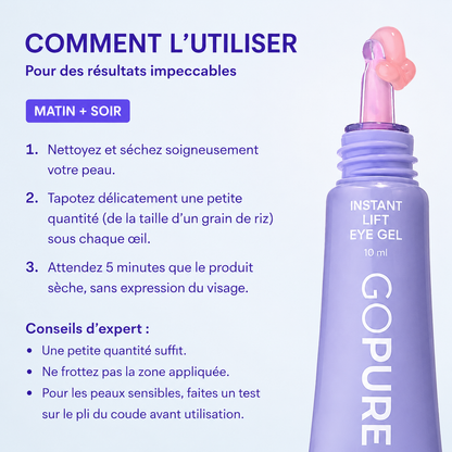 Gel Liftant Instantané — Contour des Yeux